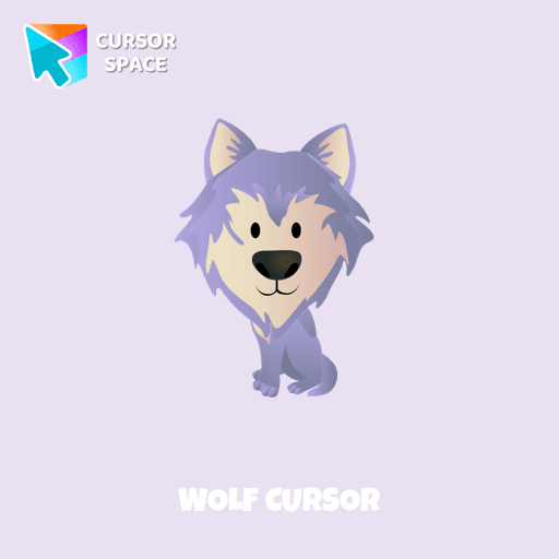 Wolf cursor pointer cursor